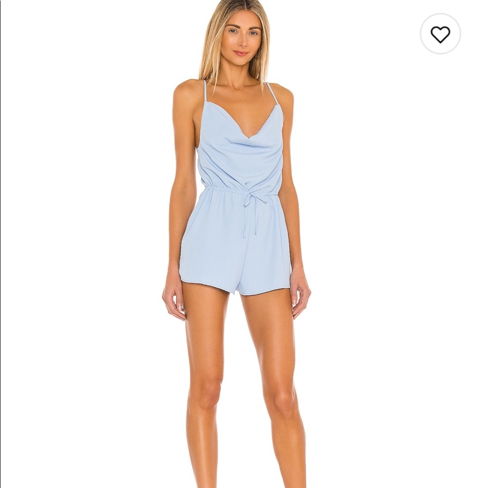 Superdown Camaro Cowl Neck Romper size Medium from Revolve